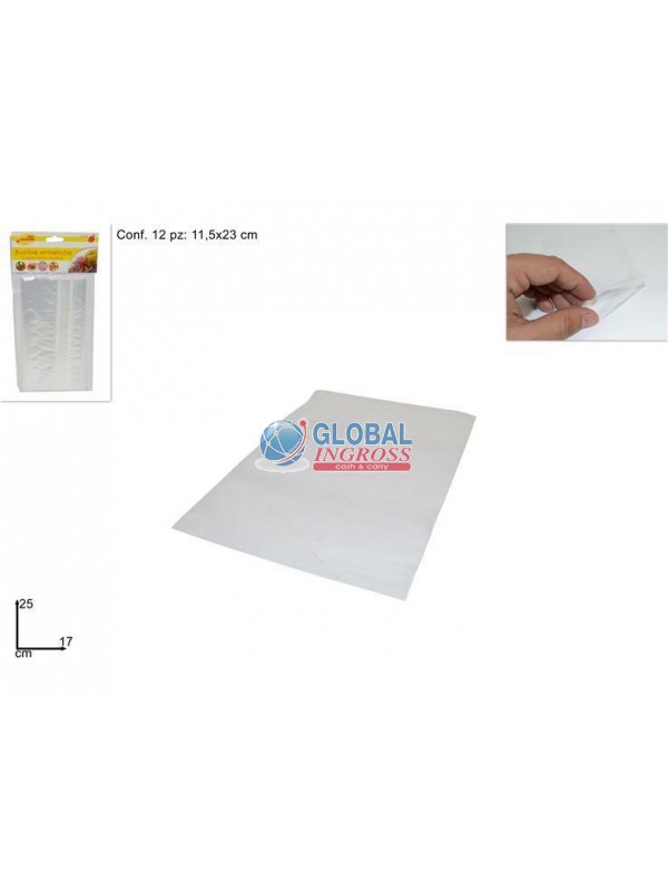 BUSTINA ERMETICA 17x25 12pz