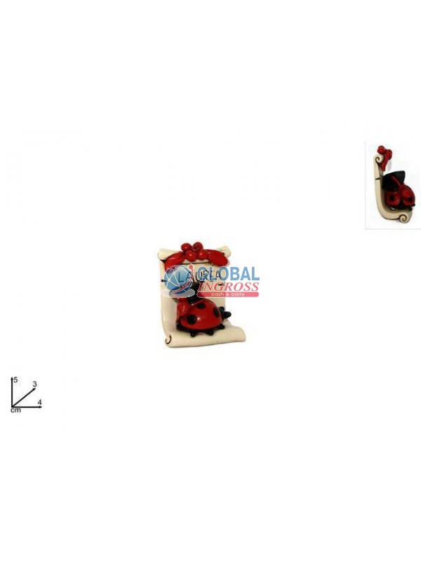 PERGAMENA LAUREA C/COCCINELLA