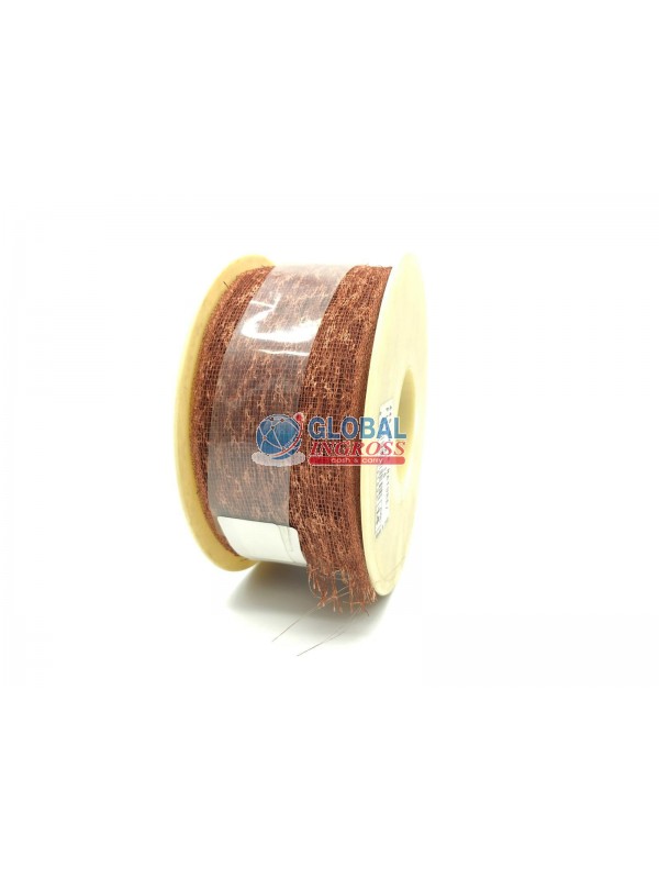 RONDELLA TESSUTO MARRONE 15MT