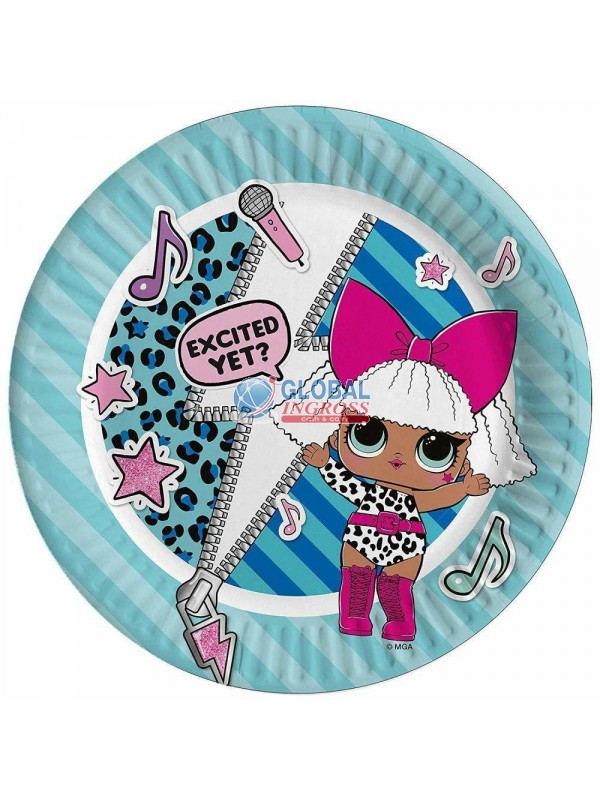 PIATTI LOL SURPRISE 23cm 8pz