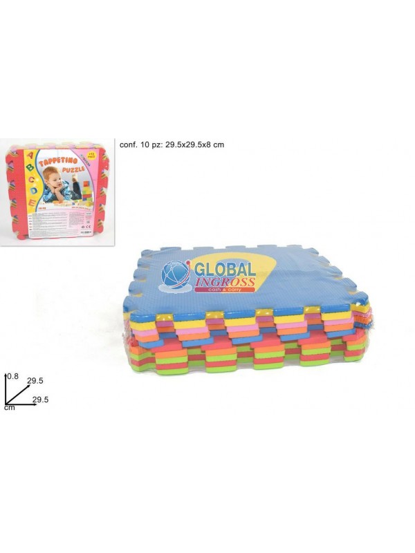 TAPPETO PUZZLE C/NUMERI10pz