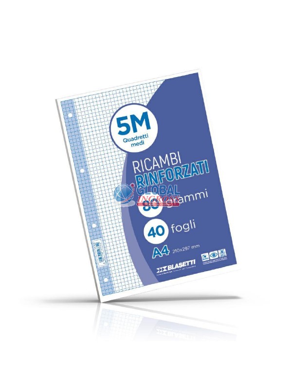 RICAMBI RINFORZATI 5mm 40ff