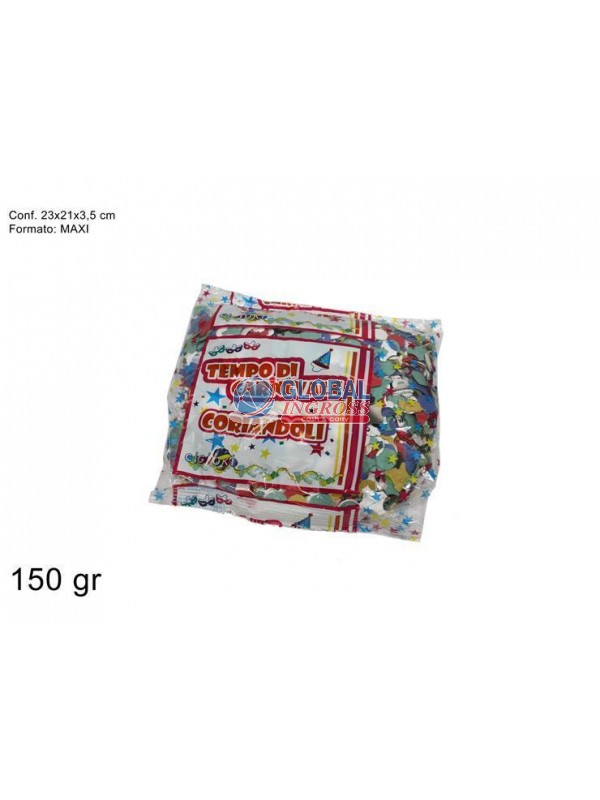 CORIANDOLI MAXI 150 gr