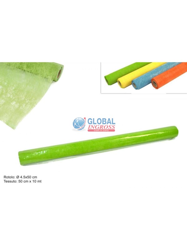 ROTOLO RAFFIA COL.ASS. cm50x10mt
