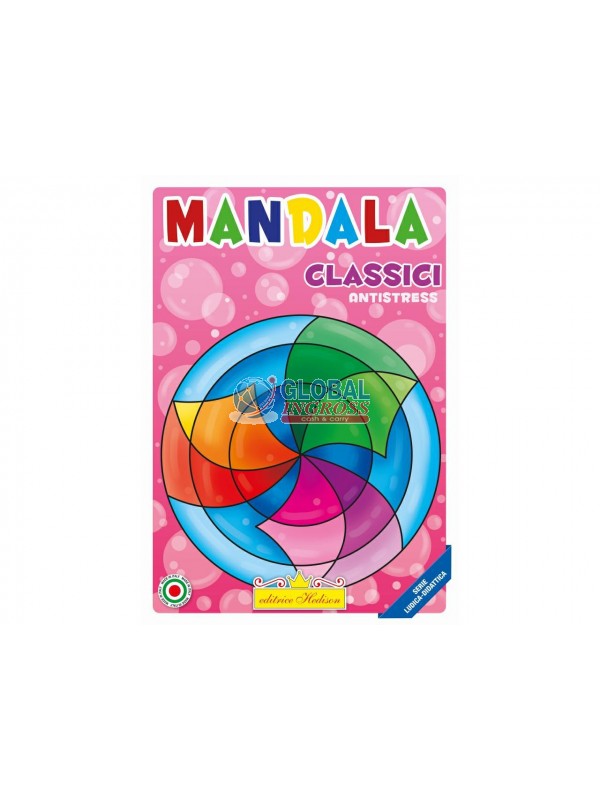 LIBRO COLORA MANDALA CLASSICI ANTISTRESS.