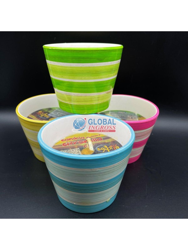 CITRONELLA 200gr IN VASO FASCE