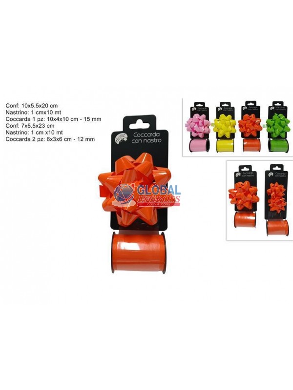 COCCARDE E NASTRINO S/CARTELLA COL.ASS.