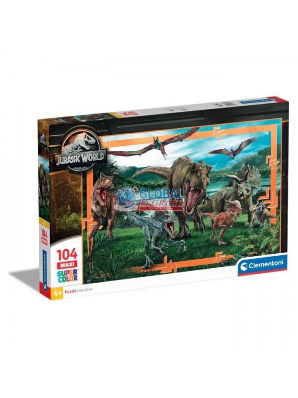 PUZZLE MAXI 104 JURASSIC WORLD