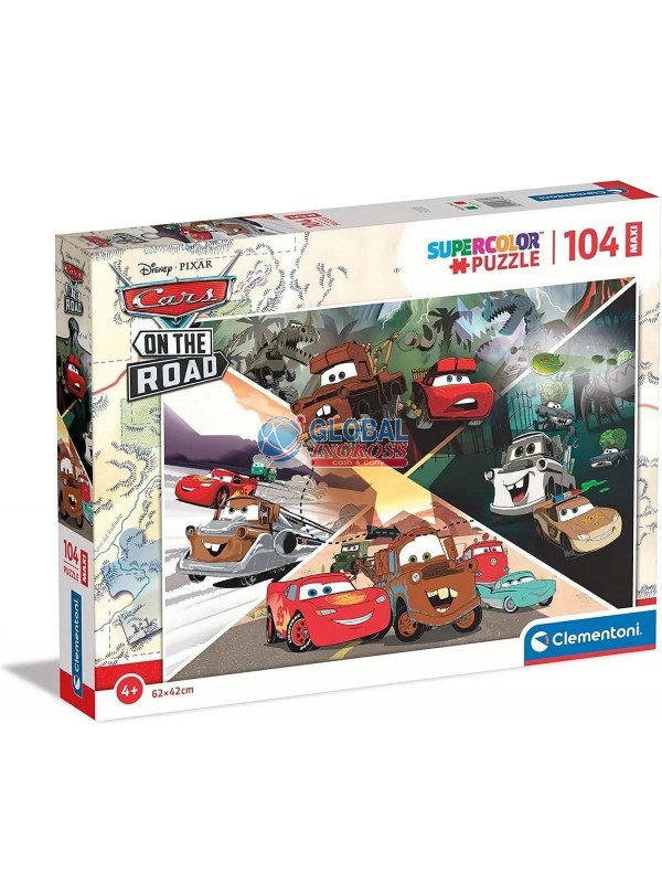 PUZZLE MAXI 104 CARS