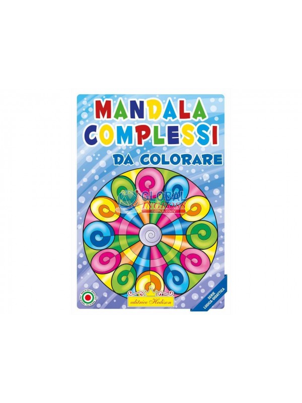 LIBRO COLORA MANDALA COMPLESSI.