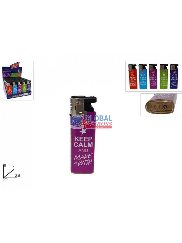 ACCENDINO ANTIVENTO KEEP CALM ASS.