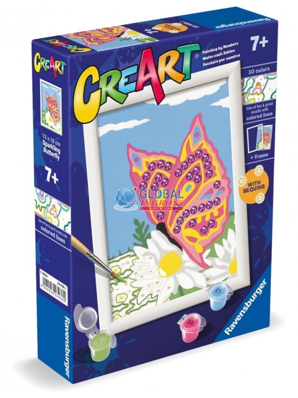 CREART FARFALLA SCINTILLANTE