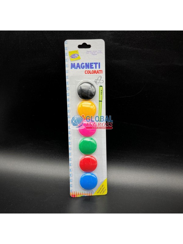 MAGNETI COLORATI 6pz
