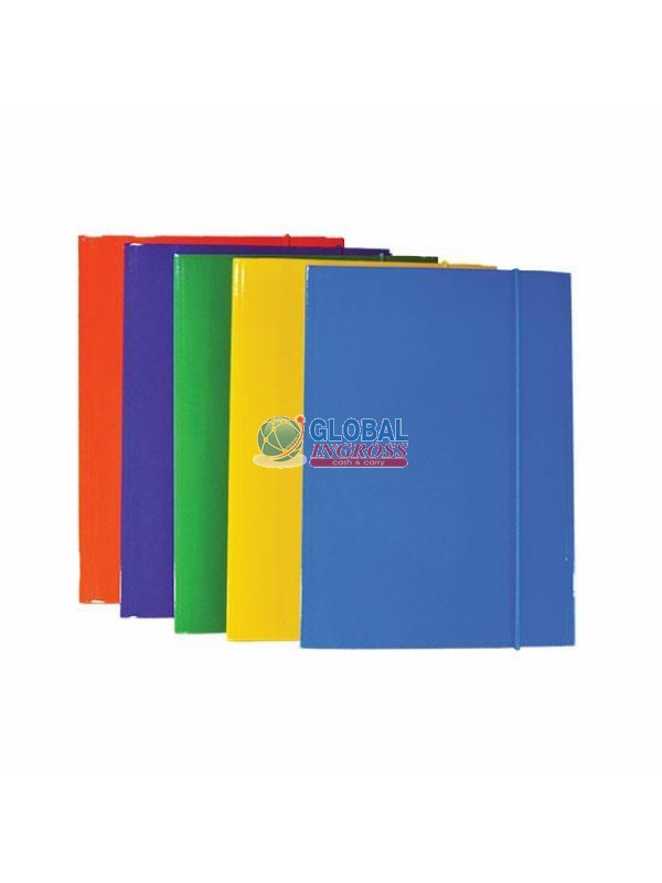 CARTELLE C/ELASTICO A4 10pz ASS.