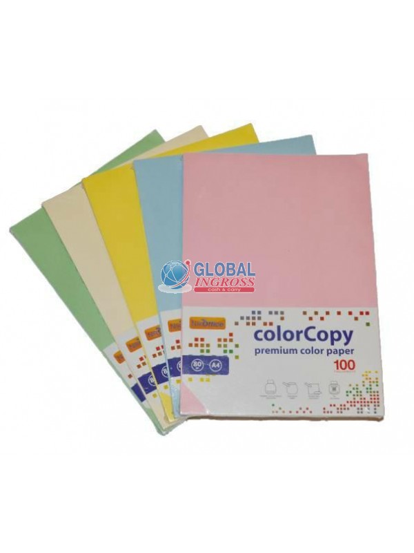 COLORCOPY A4 200gr VERDE 100ff