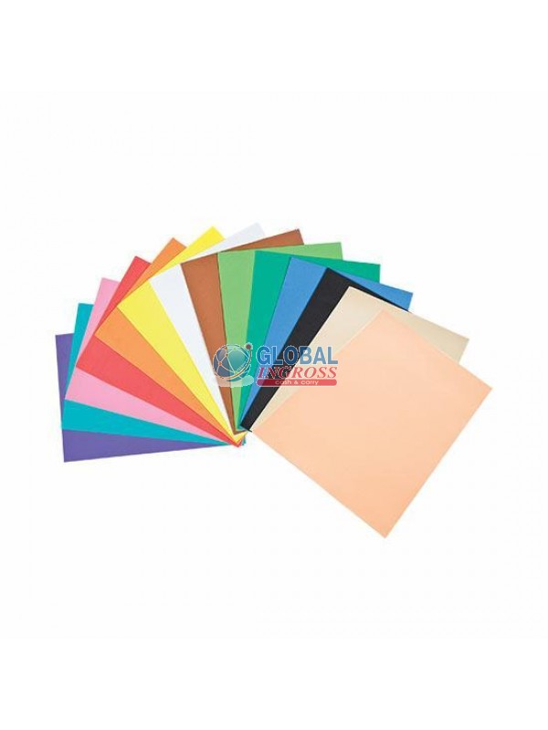 FOGLI GOMMATI A4 10pz COL.ASS. 2mm