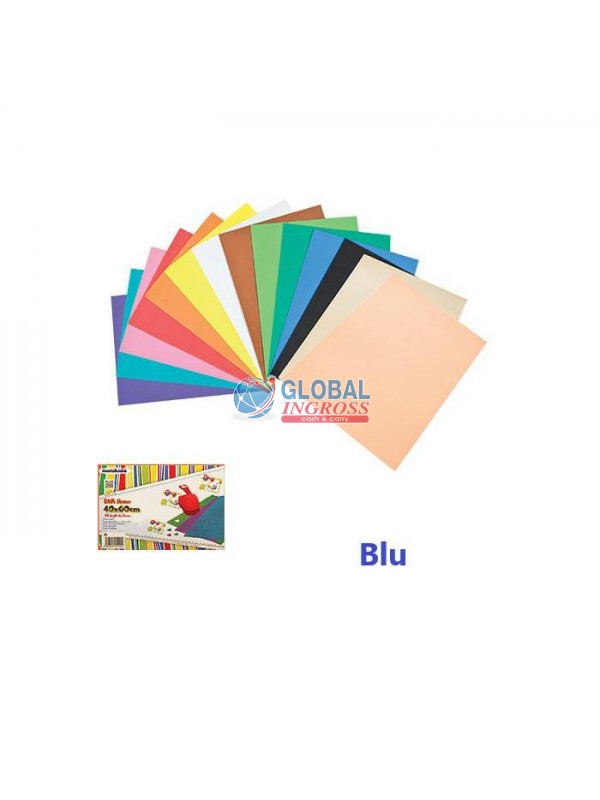 FOGLIO GOMMATO 40x60 BLU 2mm