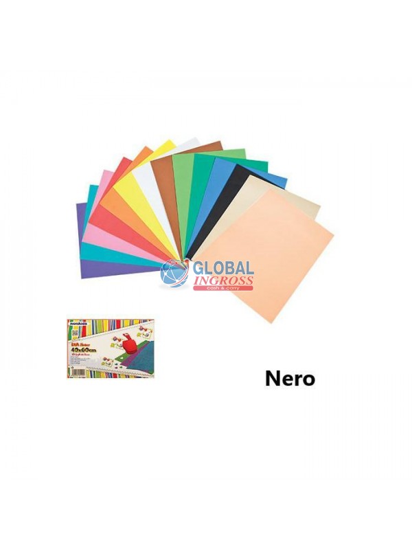 FOGLIO GOMMATO 40x60 NERO 2mm