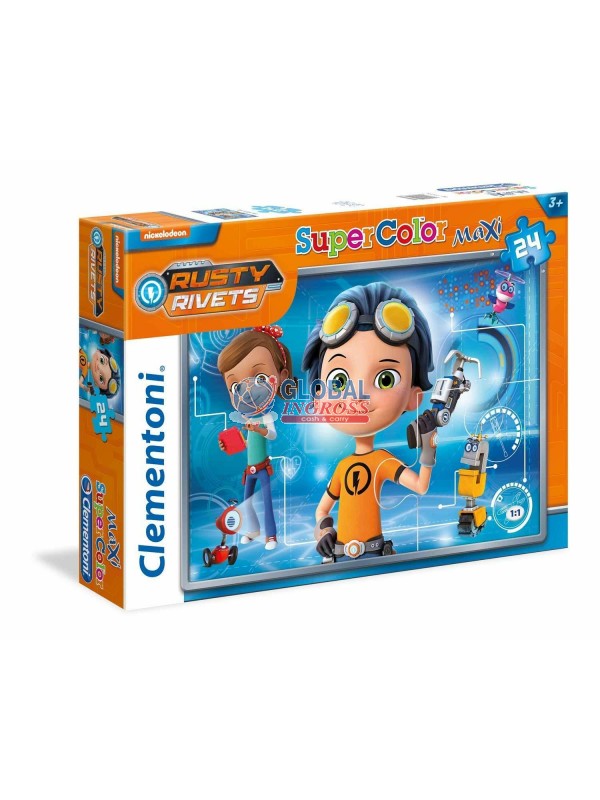 PUZZLE MAXI 24 RUSTY RIVETS.