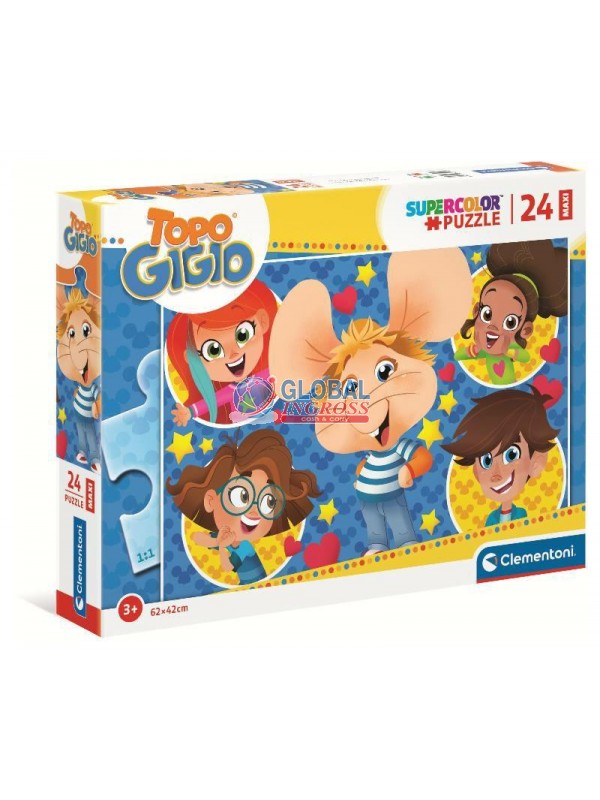 PUZZLE MAXI 24 TOPO GIGIO.