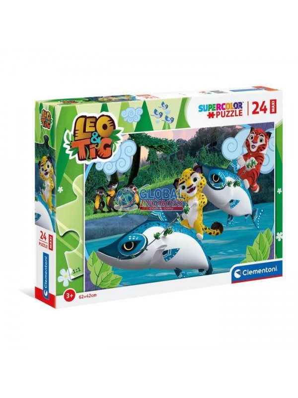 PUZZLE MAXI 24 LEO & TIG.