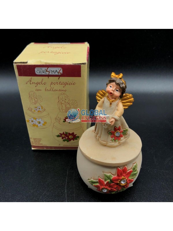 PORTAGIOIE CON ANGELO 8cm