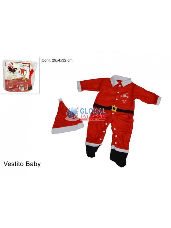 VESTITO BABBO NAT.BABY TUTINA