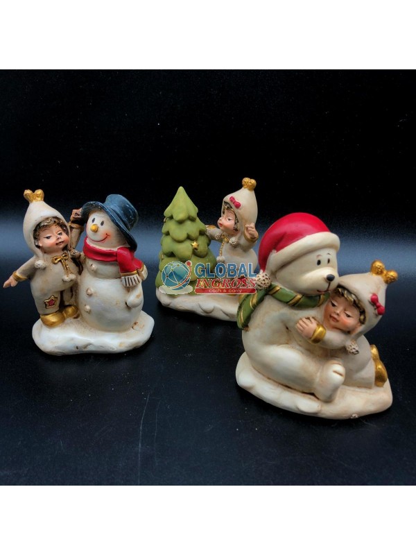 BIMBO C/PUPAZZO NEVE 11cm