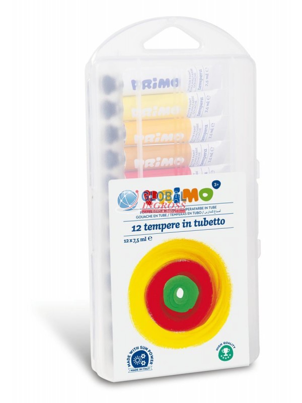 ***TEMPERA 7,5ml 12 TUBI
