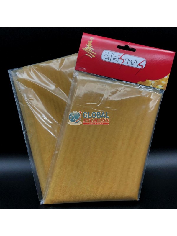 TESSUTO ORGANZA 48x270cm ORO
