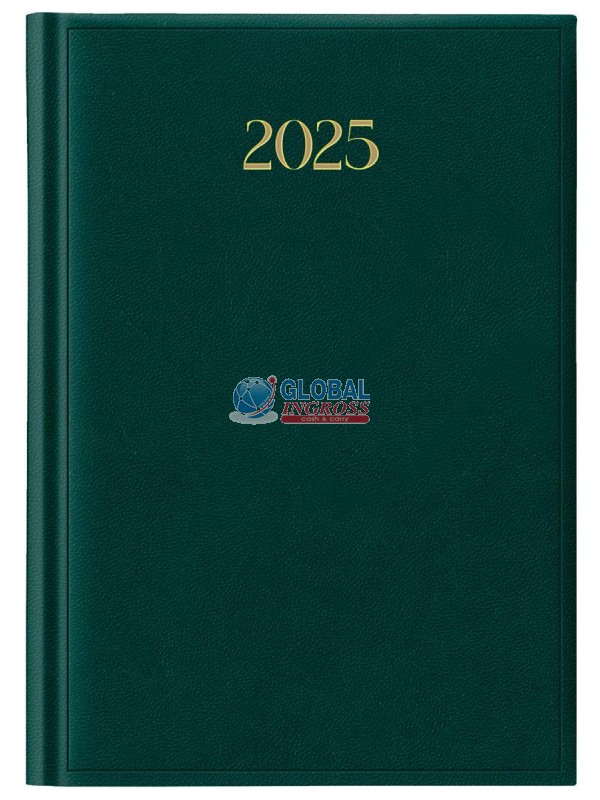 AGENDA 2025 17x24 MADRID VERDE SETTIMANALE
