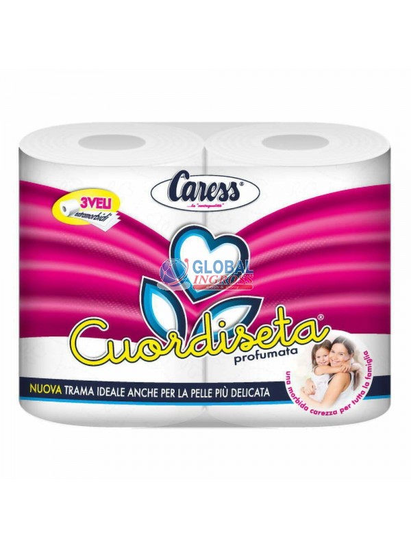 CARTA IGIENICA 4 RT CUORDISETA 3 VELI