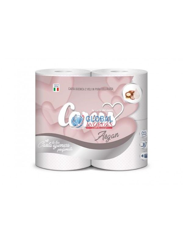 CARTA IGIENICA 4 RT ARGAN 2 VELI