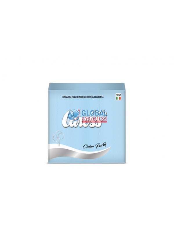 TOVAGLIOLI COLOR AZZURRO 33x33 NEW