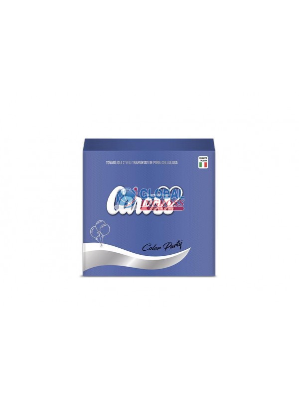 TOVAGLIOLI COLOR BLU 33x33 NEW