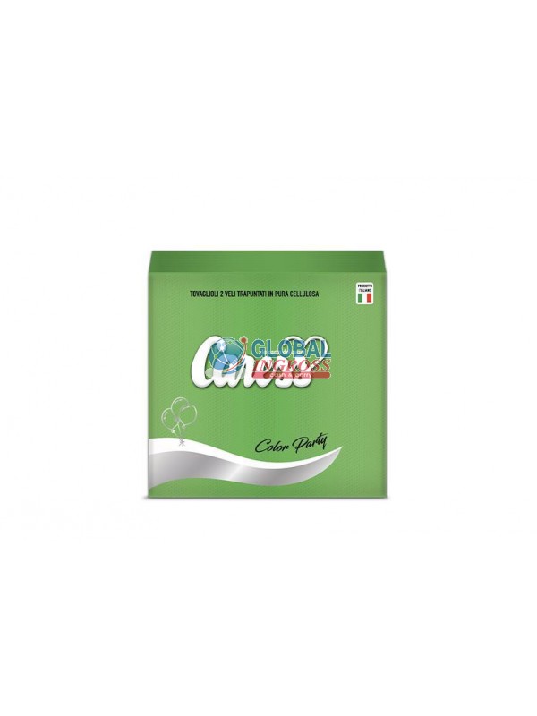 TOVAGLIOLI COLOR VERDE 33x33 NEW