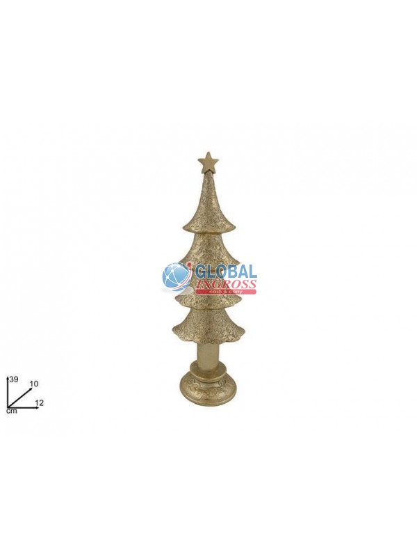 ALBERO DECORATIVO 39cm ORO