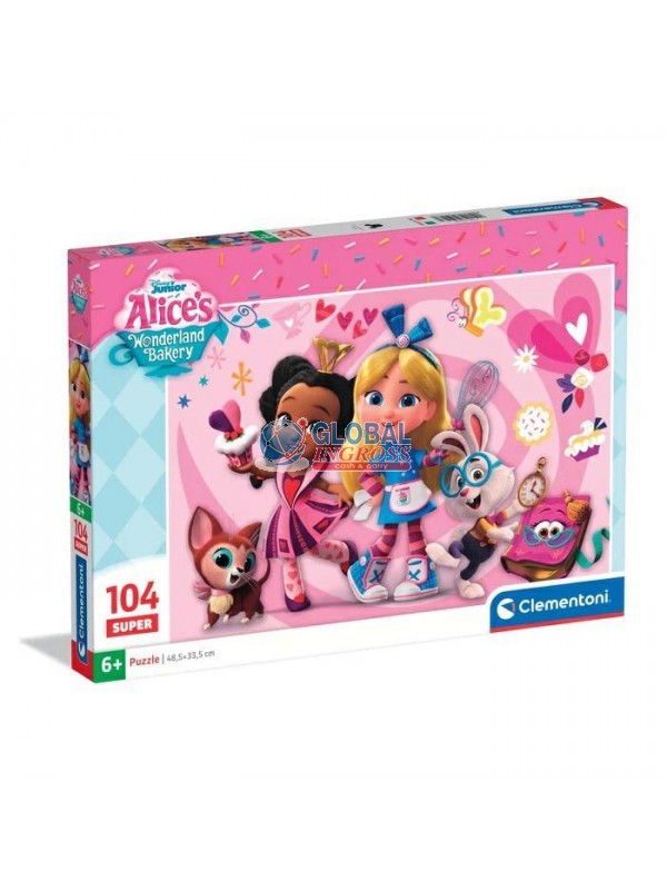 PUZZLE 104 ALICE BAKERYDISNEY