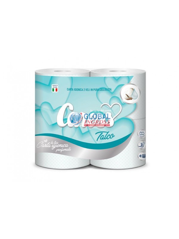 ***CARTA IGIENICA 4 RT TALCO 2 VELI