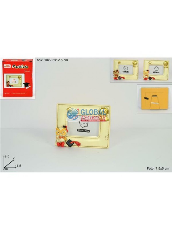 PORTAFOTO LAUREA C/GUFO