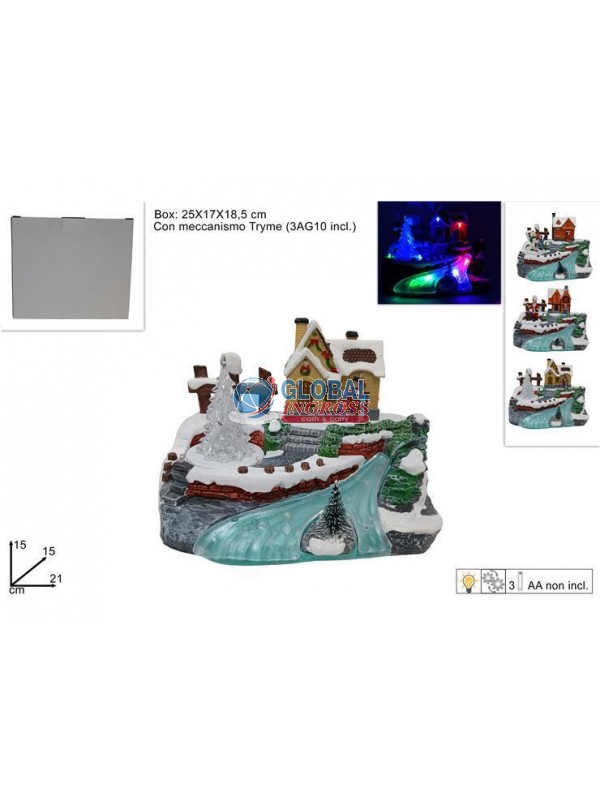 GIOSTRINA SCENARIO CASAC/LAGO C/MONIMENTO