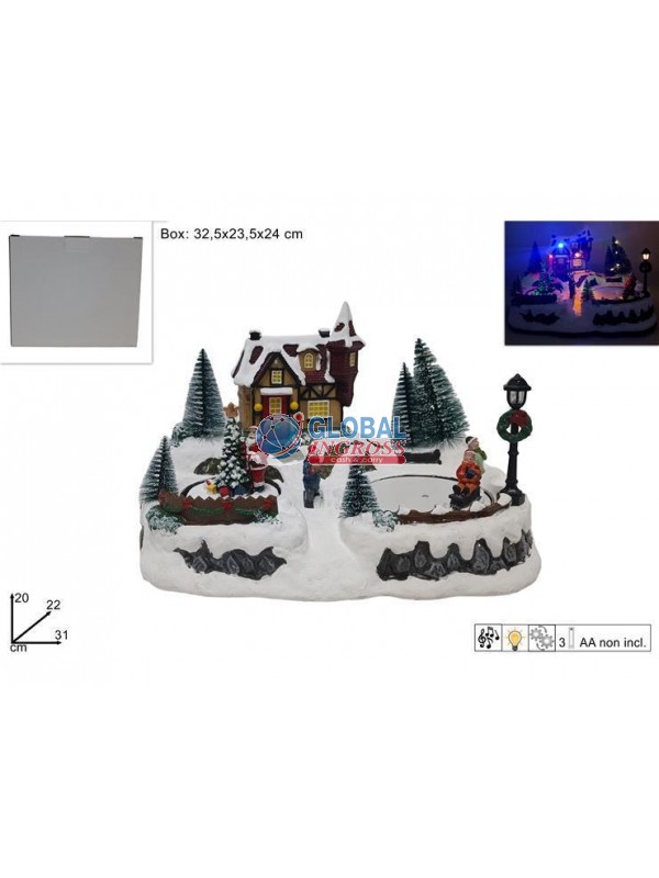 GIOSTRINA SCENARIO PISTA PATTINAGGIO