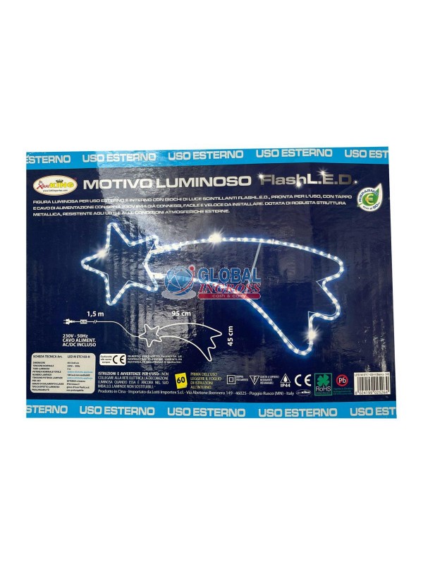 STELLA COMETA LED X ESTERNO 95cm