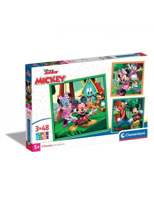 PUZZLE 3x48 MICKEY AND FRIENDS