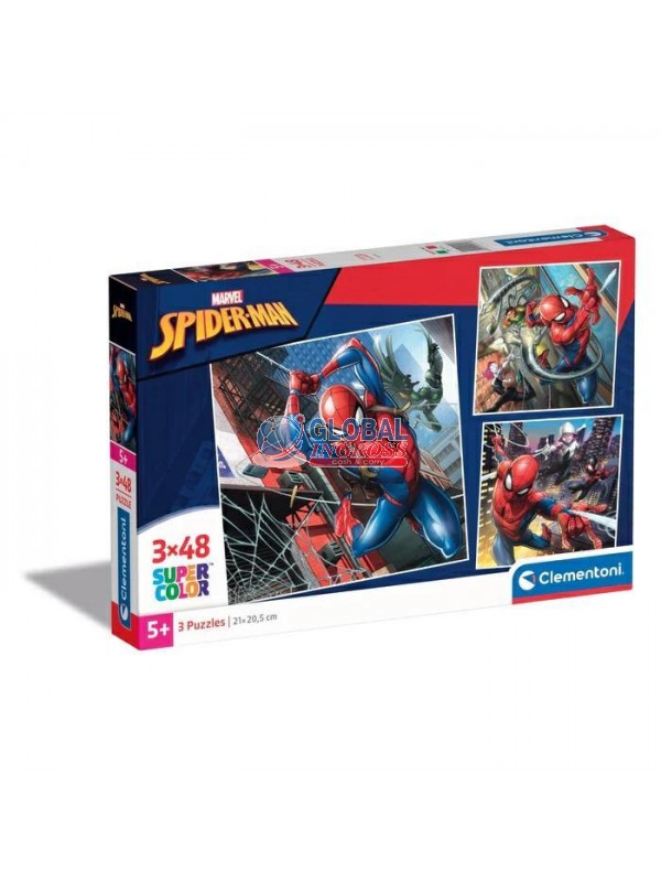 PUZZLE 3x48 SPIDERMAN