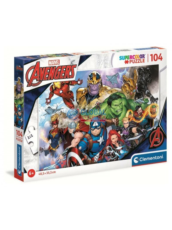 PUZZLE 104 AVENGERS MARVEL
