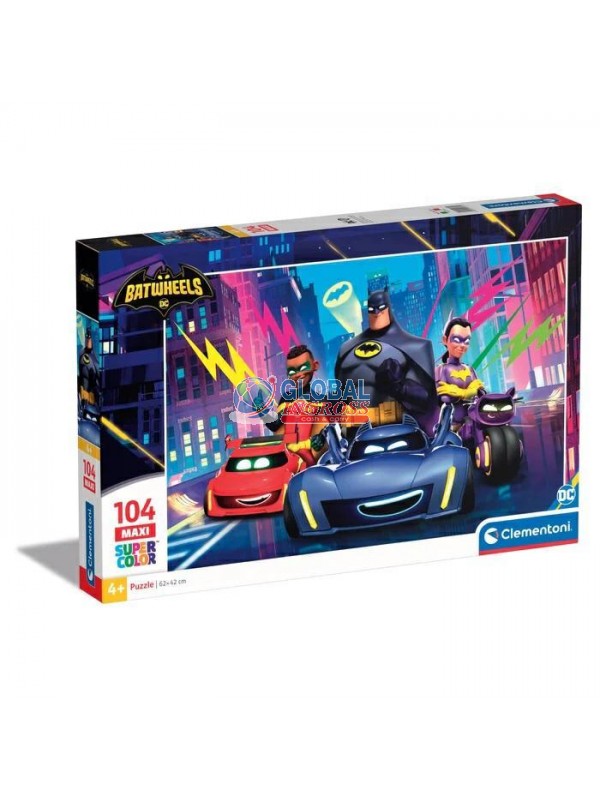 PUZZLE MAXI 104 BATWHEELS