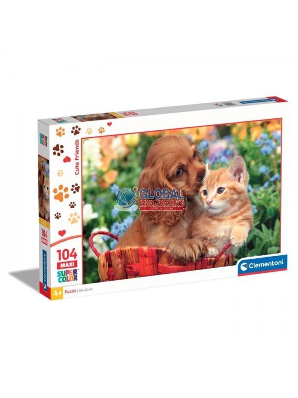 PUZZLE MAXI 104 CUTE FRIENDS