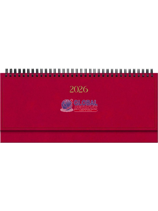 AGENDA 2026 PLANNING MADRID ROSSO 11x30