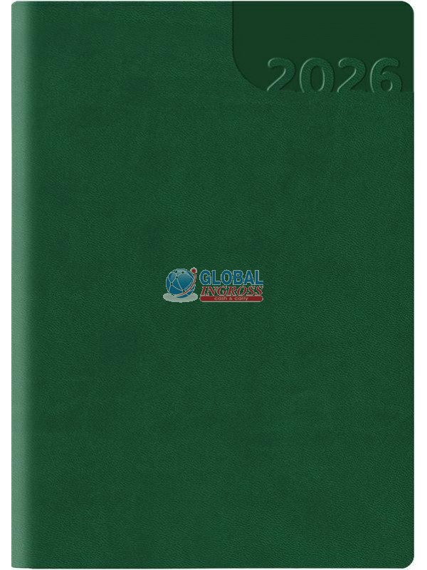 AGENDA 2026 A5 FLEX THERMO VERDE PRINT GIORNALIERA S/D